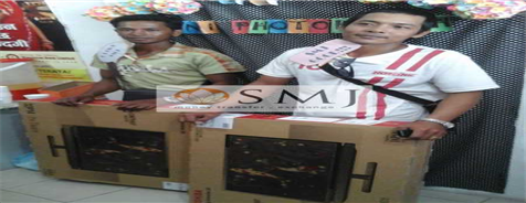 Lucky draw Chinese New Year