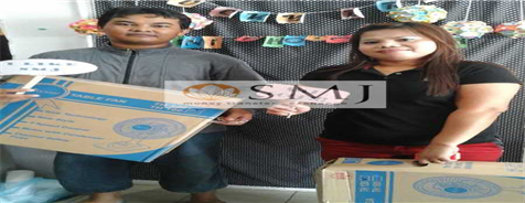 Lucky draw Chinese New Year